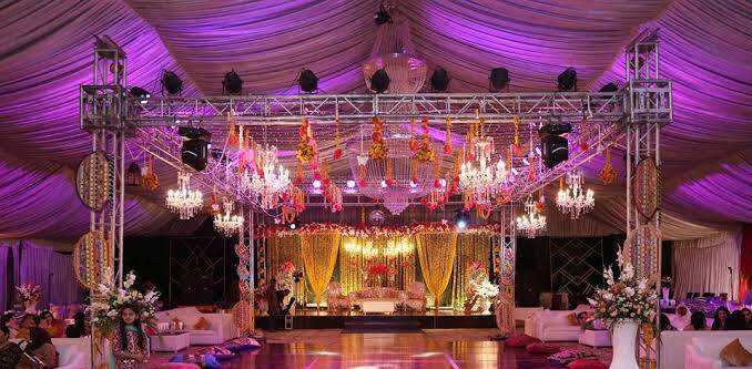 best mehndi decor themes lahore